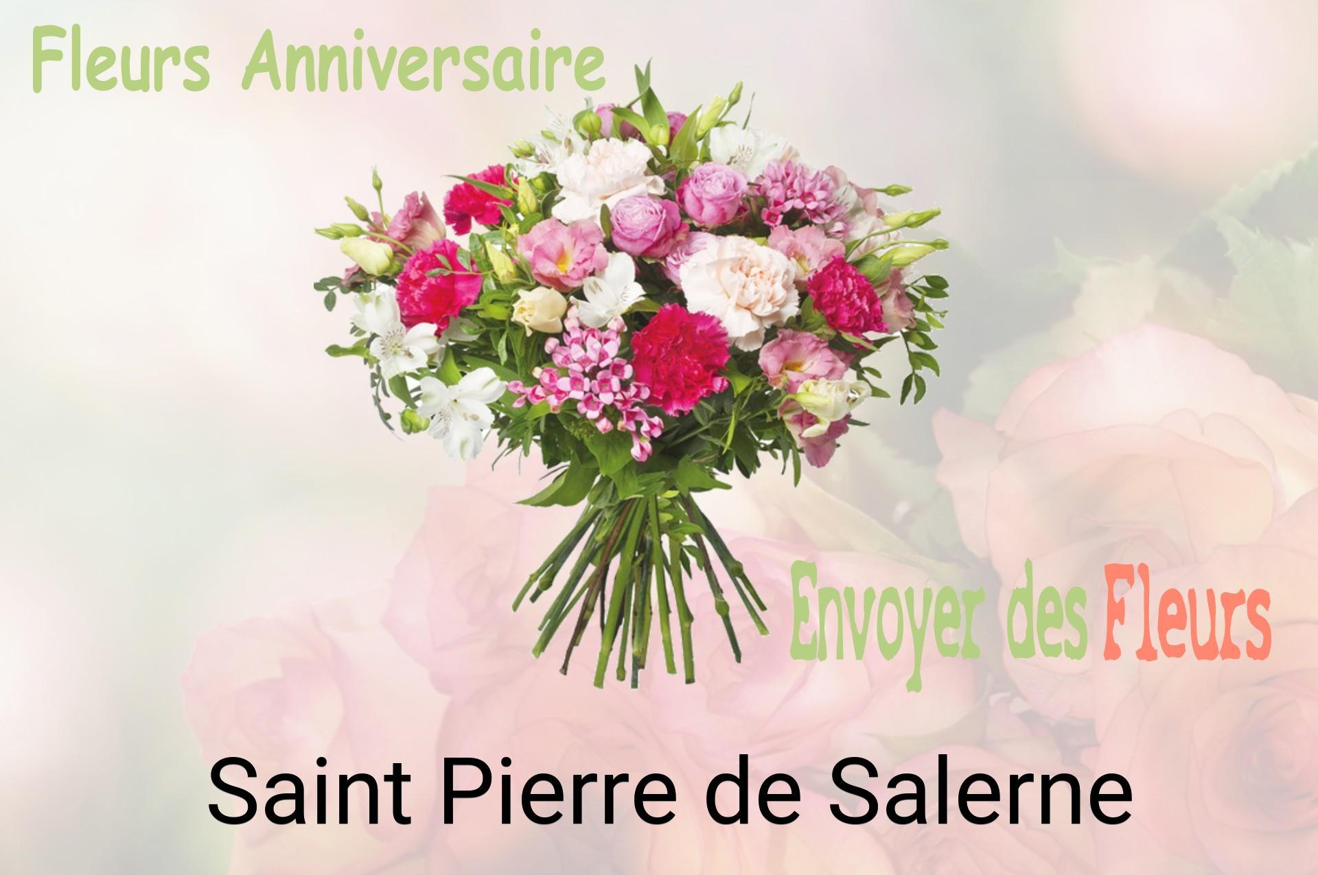 Bouquet de fleurs d’anniversaire livré à Saint-Pierre-de-Salerne